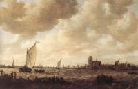 Goyen, Jan van - View of Dordrecht